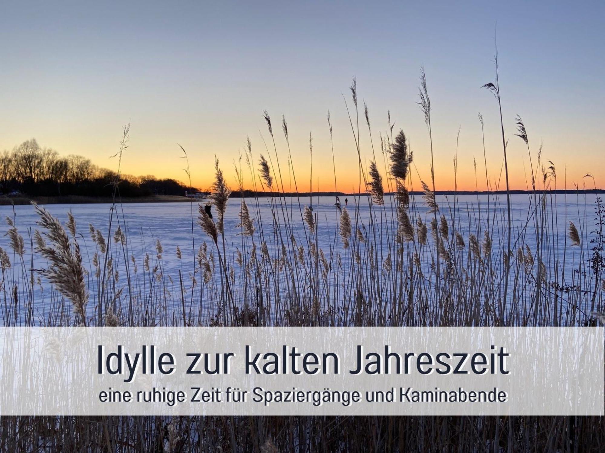 Unter Göhren Strandhaus Mathea - Ruhige Lage Direkt Am Fleesensee - Parkplatz, Kamin, Sauna - Familienfreundlich מראה חיצוני תמונה