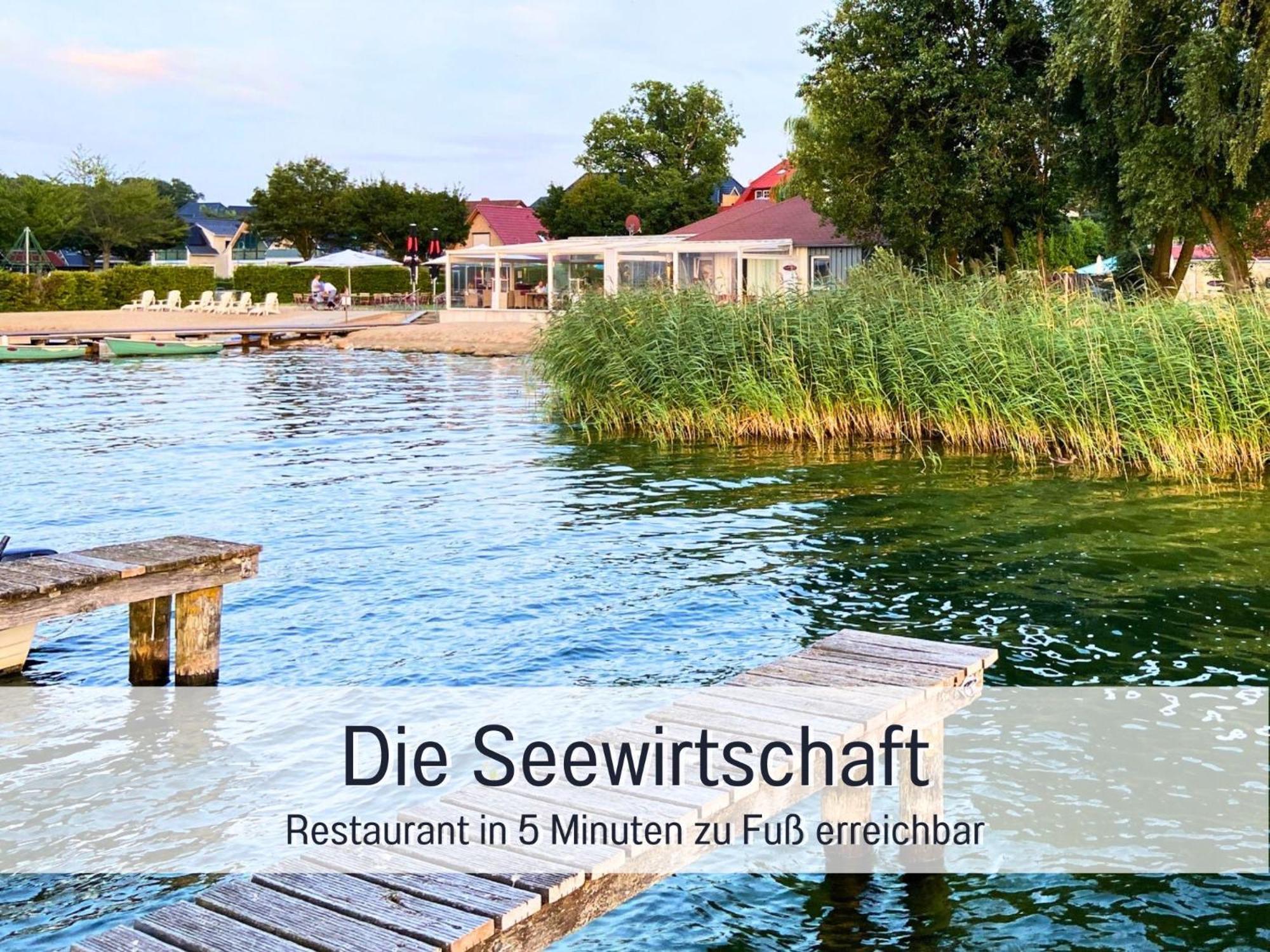 Unter Göhren Strandhaus Mathea - Ruhige Lage Direkt Am Fleesensee - Parkplatz, Kamin, Sauna - Familienfreundlich מראה חיצוני תמונה