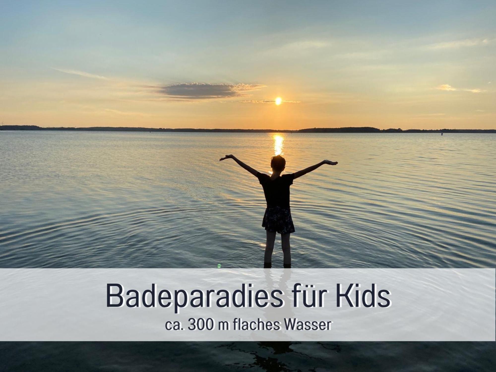 Unter Göhren Strandhaus Mathea - Ruhige Lage Direkt Am Fleesensee - Parkplatz, Kamin, Sauna - Familienfreundlich מראה חיצוני תמונה