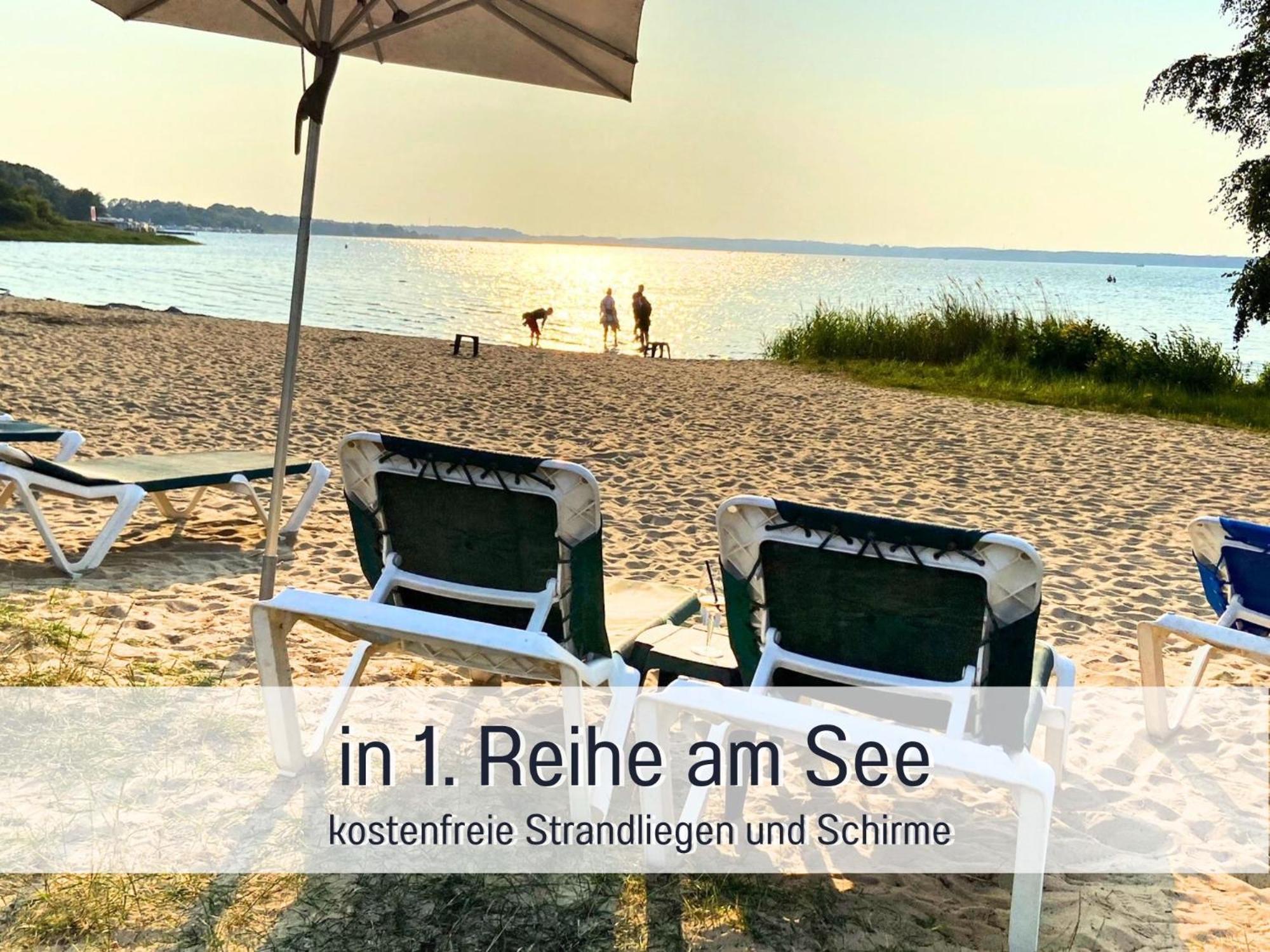Unter Göhren Strandhaus Mathea - Ruhige Lage Direkt Am Fleesensee - Parkplatz, Kamin, Sauna - Familienfreundlich מראה חיצוני תמונה