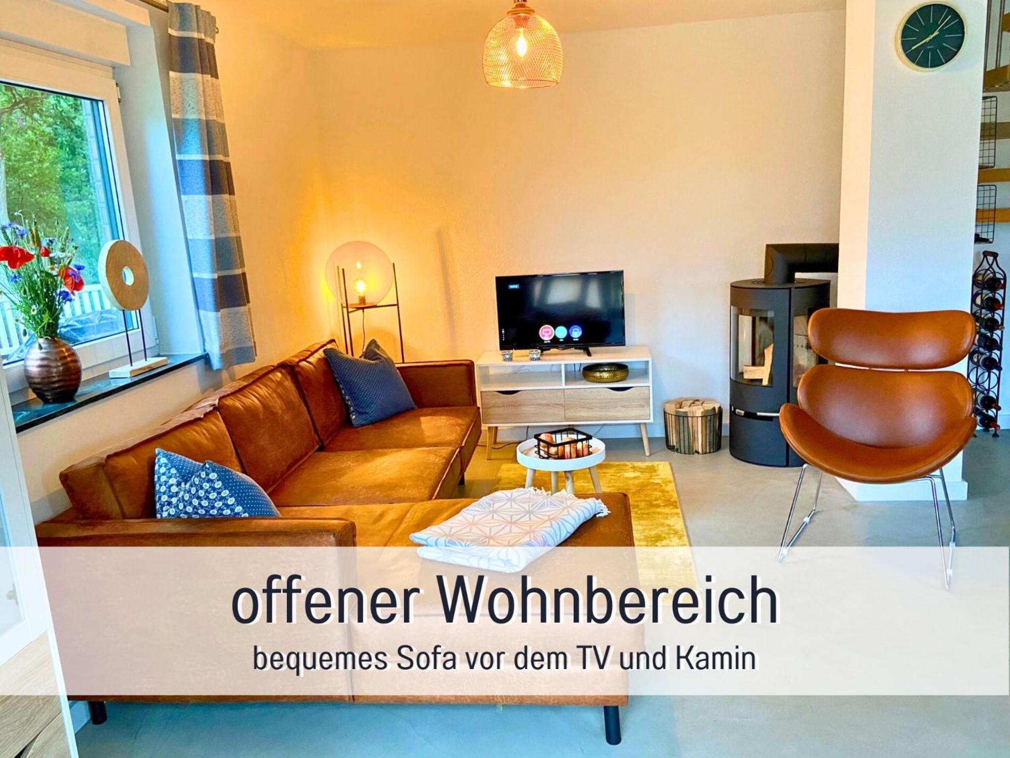Unter Göhren Strandhaus Mathea - Ruhige Lage Direkt Am Fleesensee - Parkplatz, Kamin, Sauna - Familienfreundlich מראה חיצוני תמונה