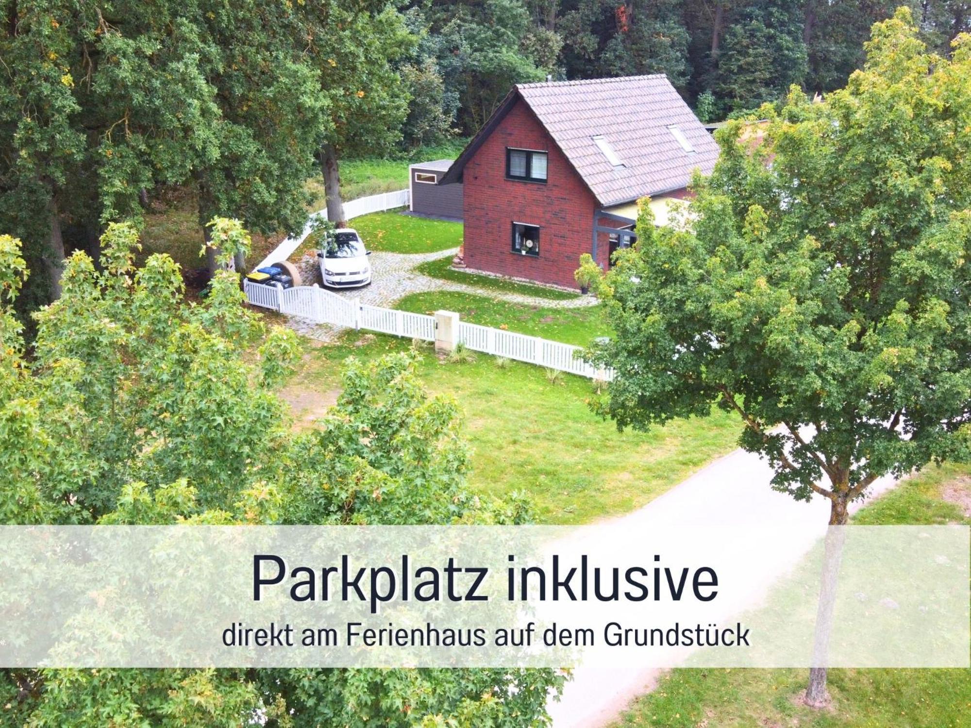 Unter Göhren Strandhaus Mathea - Ruhige Lage Direkt Am Fleesensee - Parkplatz, Kamin, Sauna - Familienfreundlich מראה חיצוני תמונה