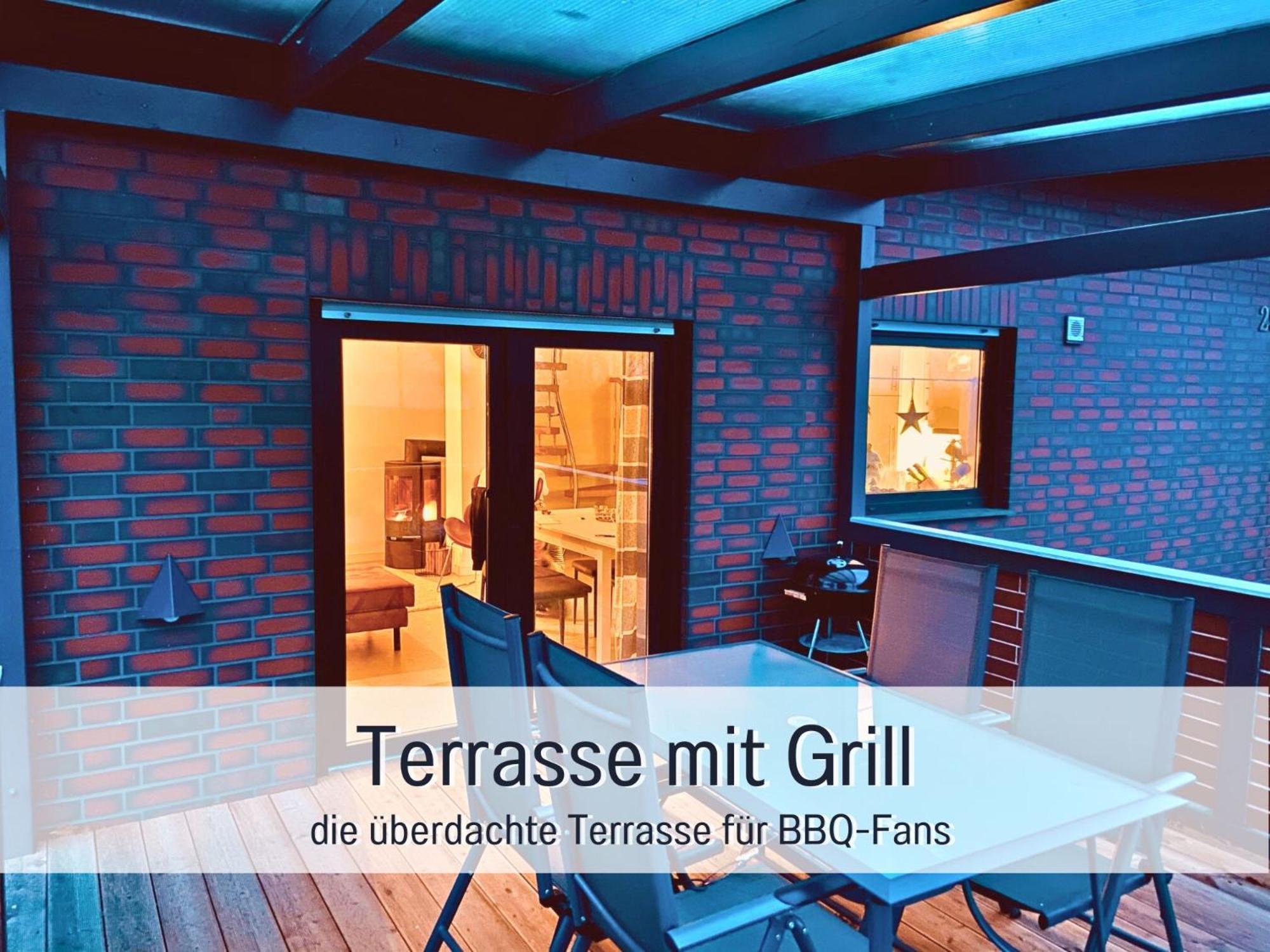Unter Göhren Strandhaus Mathea - Ruhige Lage Direkt Am Fleesensee - Parkplatz, Kamin, Sauna - Familienfreundlich מראה חיצוני תמונה